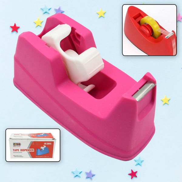 Plastic Tape Dispenser Cutter for Home Office use (1 pc / 631 Gm)