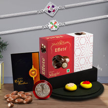 Rakhi  Tilak Combo With Card And Sweet